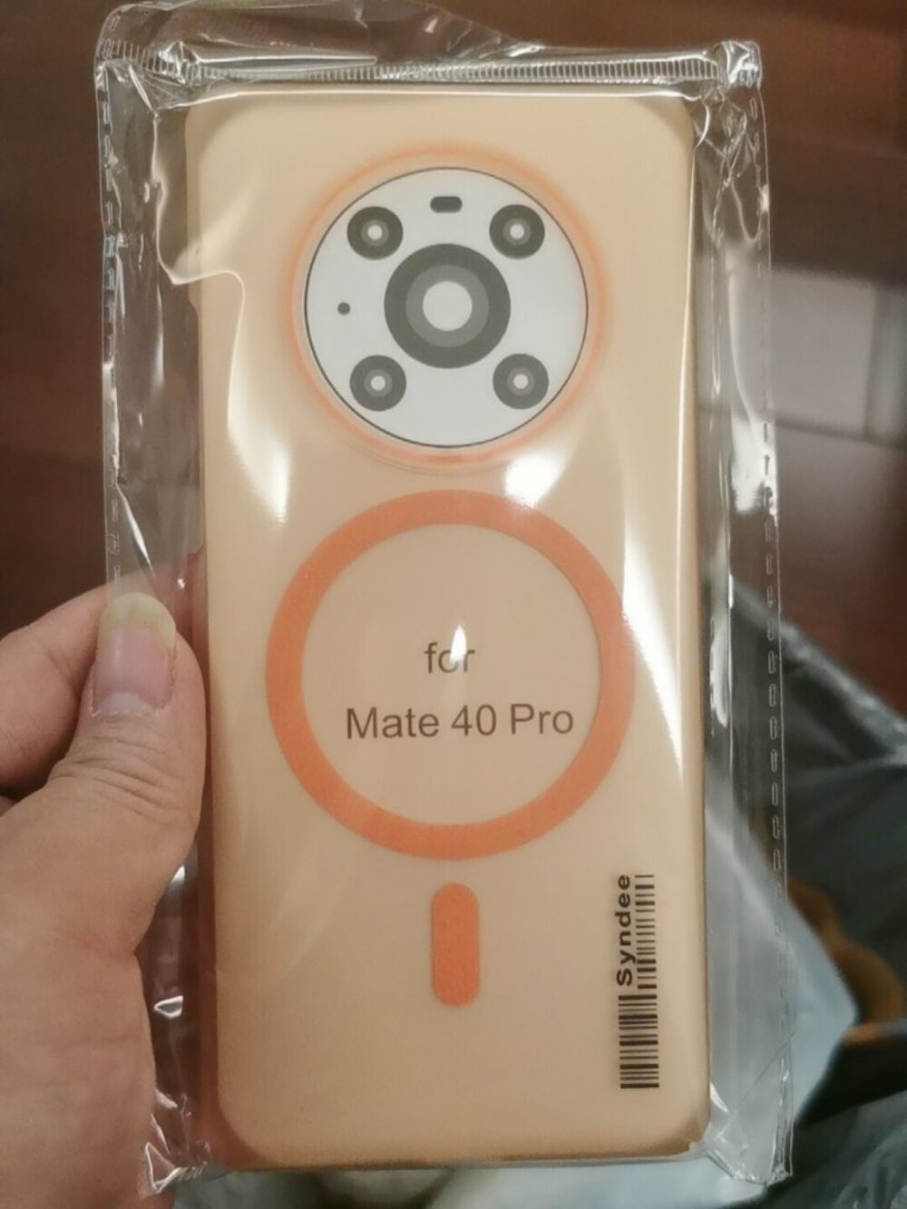 Syndee Matte Beige Silicone Case